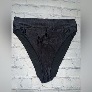 Aerie Black Swim Bottom